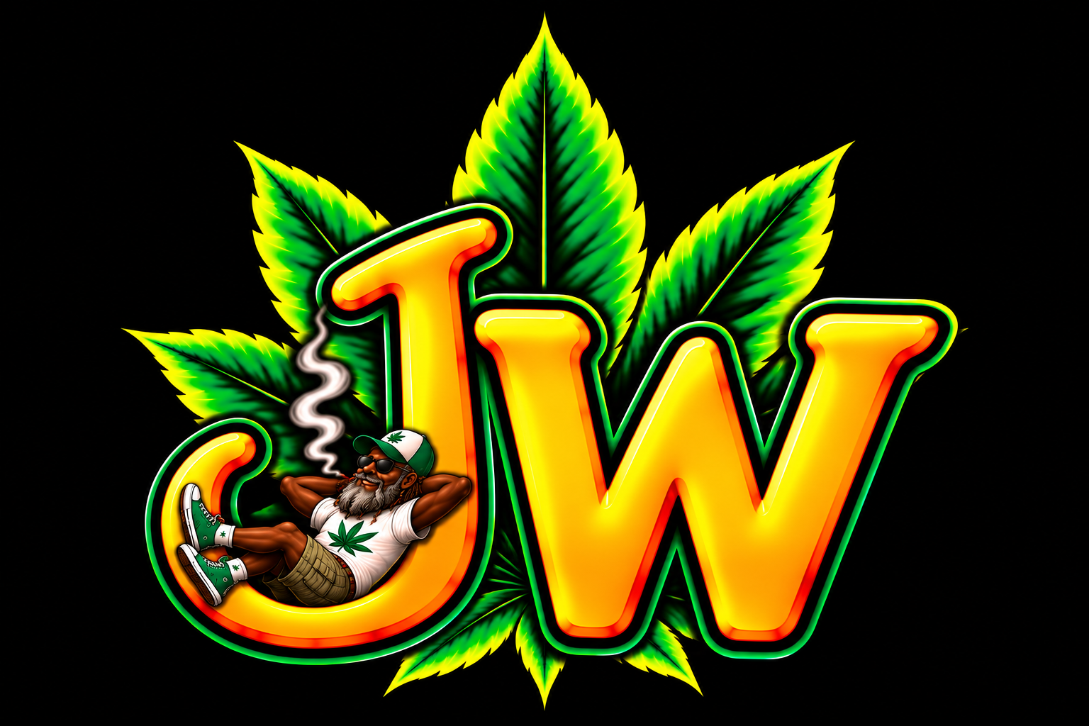 Chill JW Cannabis Leaf
